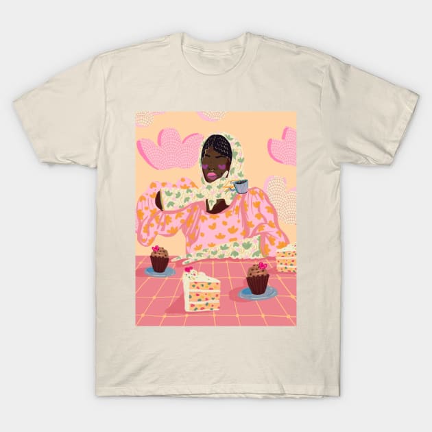 Cupcakes and Tea T-Shirt by Noisemakers 